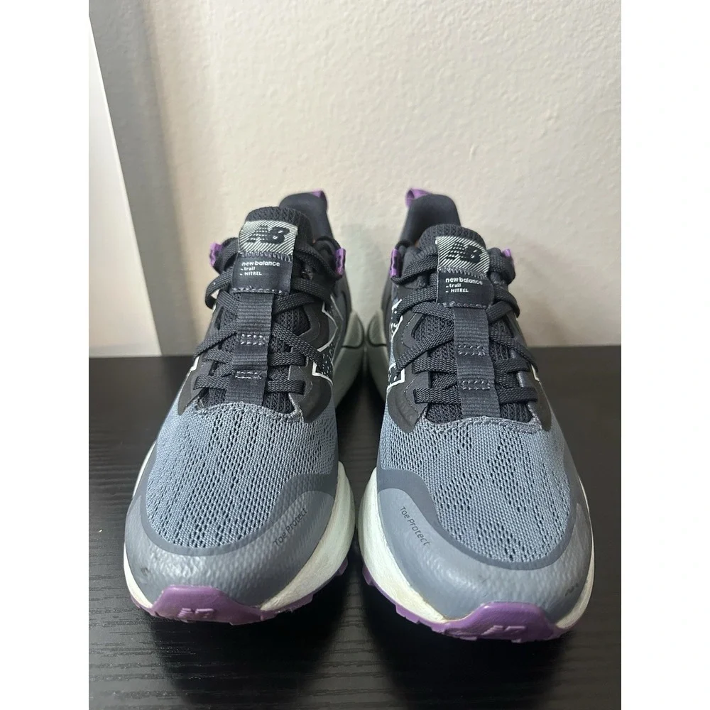 New Balance Dynasoft All Terrain Navy Purple Women's Trail Running Shoes Sz 7 B